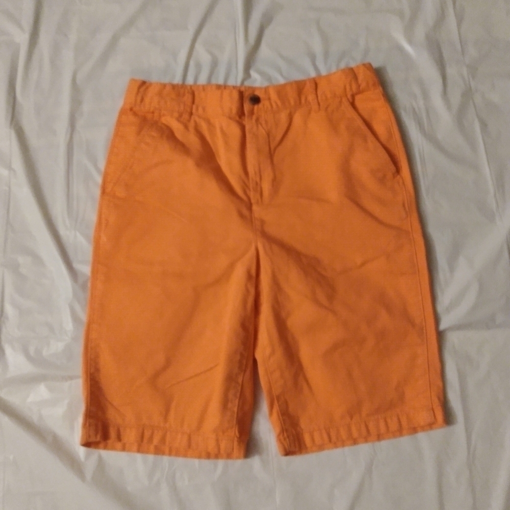 Boys Children Place Shorts, sz 16, Coral, 100% cotton, pre-owned